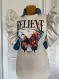 Believe Tee XL